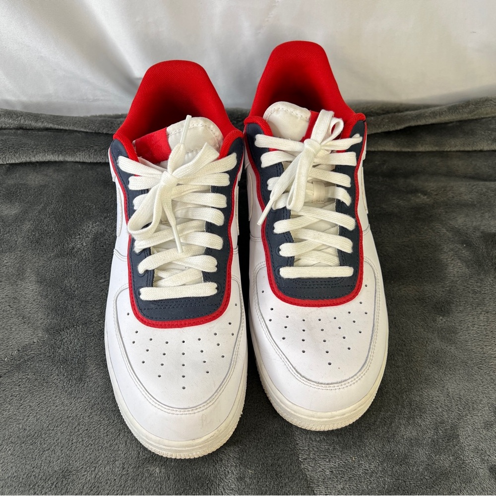 Size 10.5 - Nike Air Force 1 '07 LV8 Double Layer - Obsidian Red